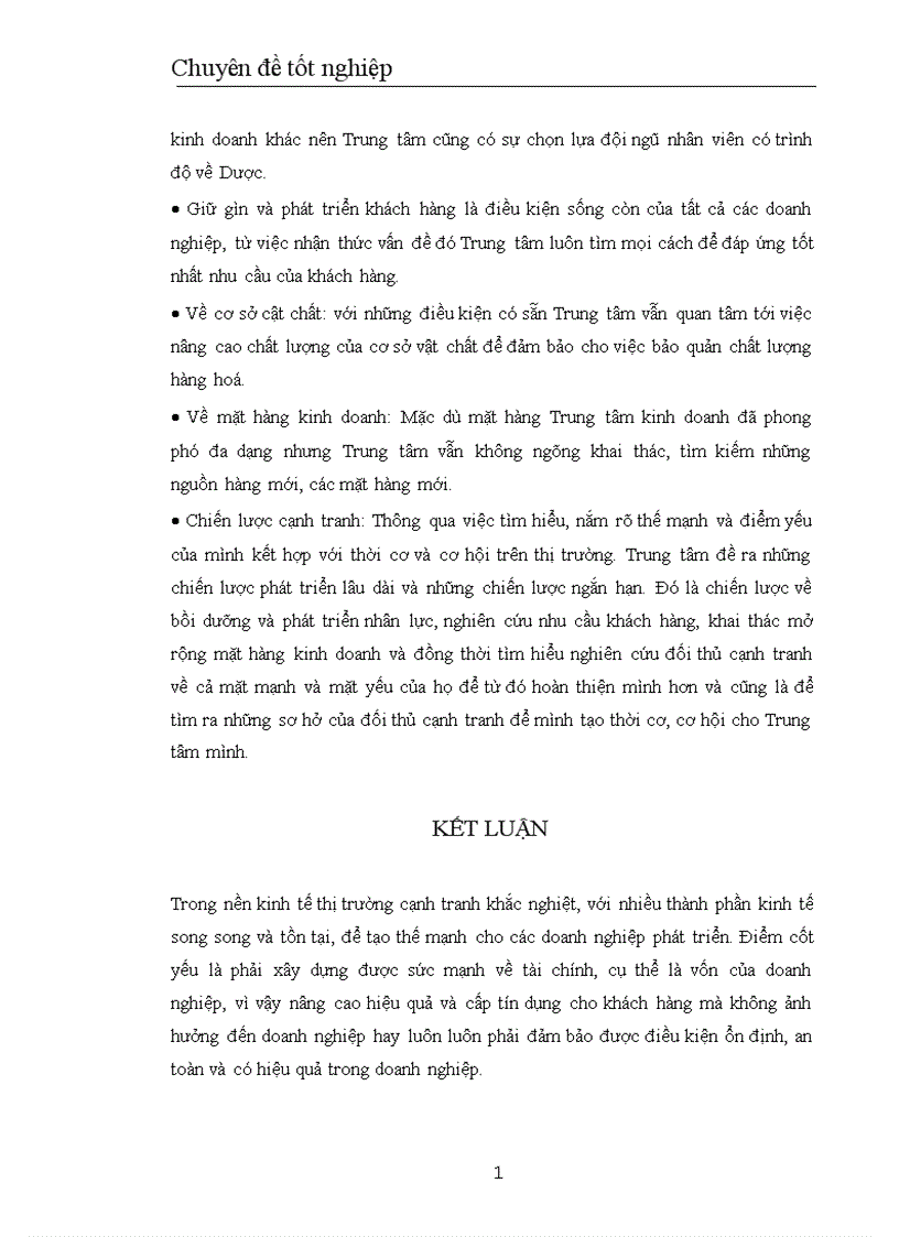 image for page Biện pháp tăng lợi nhuận ở Trung tâm TM dược phẩm Hà Nội 1