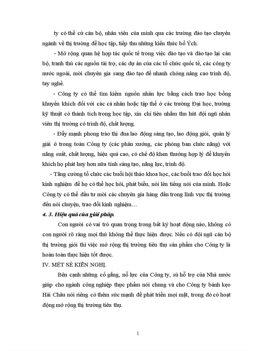 image for page Giải pháp mở rộng thị trường tiêu thụ cho các sản phẩm của Công ty bánh kẹo Hải Châu
