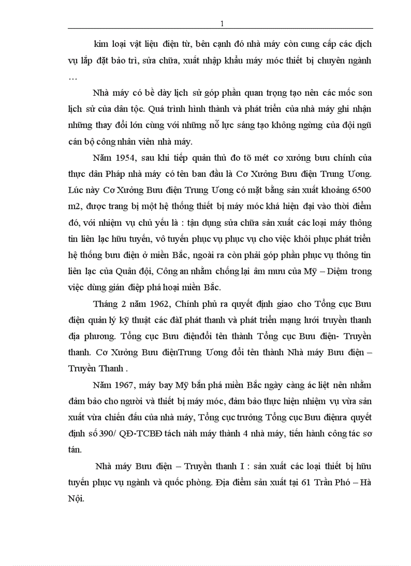 image for page Hoàn thiện công tác kế toán nguyên vật liệu tại Nhà máy Thiết bị Bưu điện 1