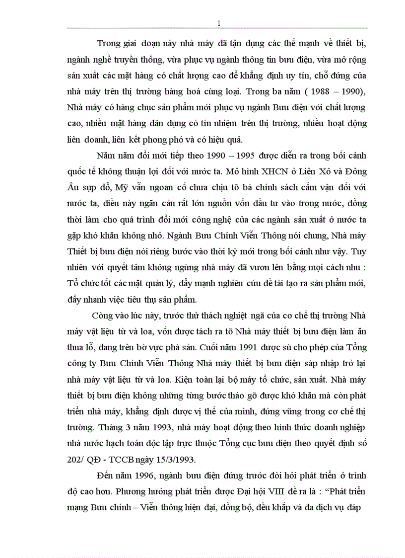 image for page Hoàn thiện công tác kế toán nguyên vật liệu tại Nhà máy Thiết bị Bưu điện 1