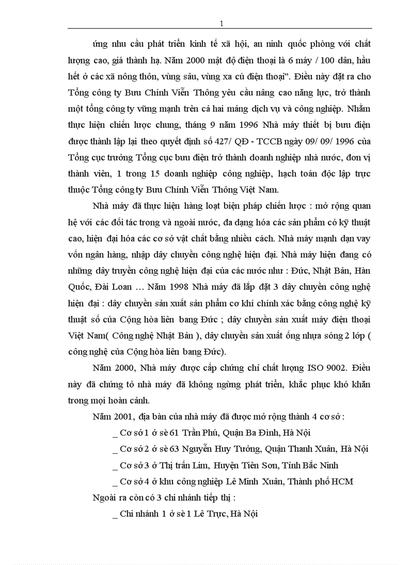 image for page Hoàn thiện công tác kế toán nguyên vật liệu tại Nhà máy Thiết bị Bưu điện 1