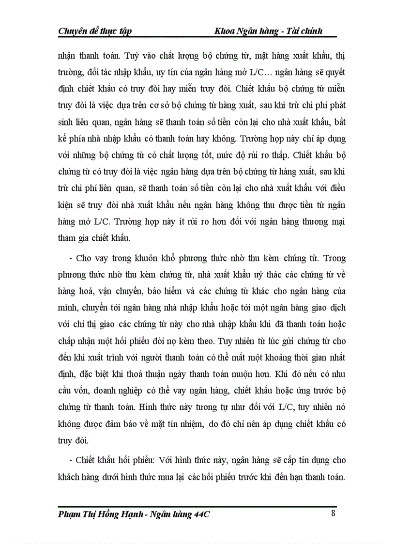 image for page Phát triển nghiệp vụ bao thanh toán xuất khẩu tại ngân hàng thương mại cổ phần xuất nhập khẩu Việt Nam chi nhánh Eximbank Hà Nội