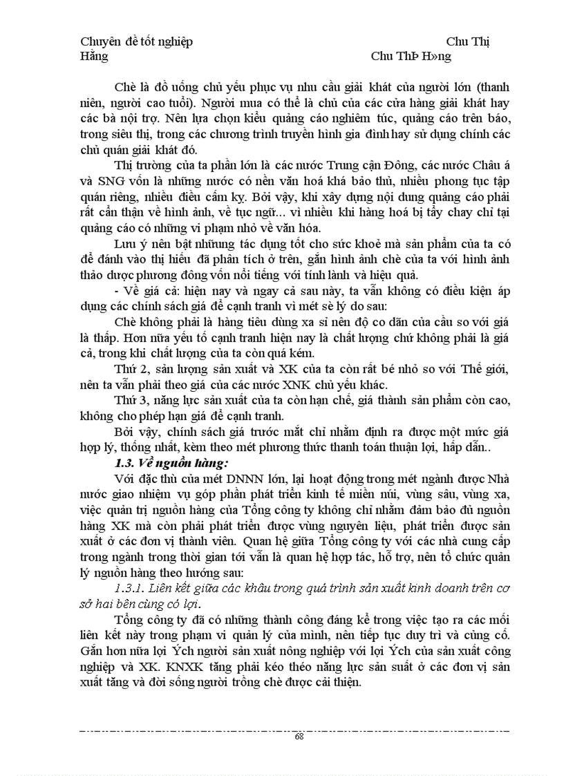 image for page Một số giải pháp thúc đẩy xuất khẩu chè của Tổng công ty chè Việt nam