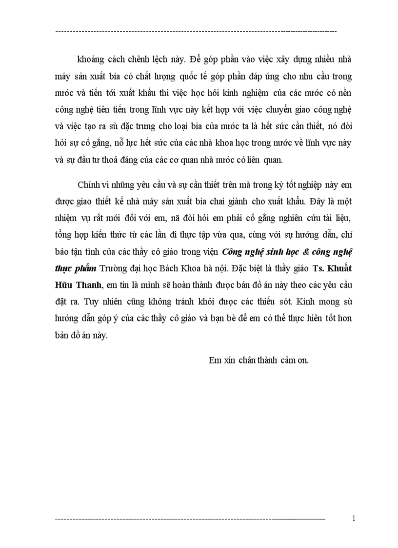 image for page Quy trình công nghệ sản xuất bia