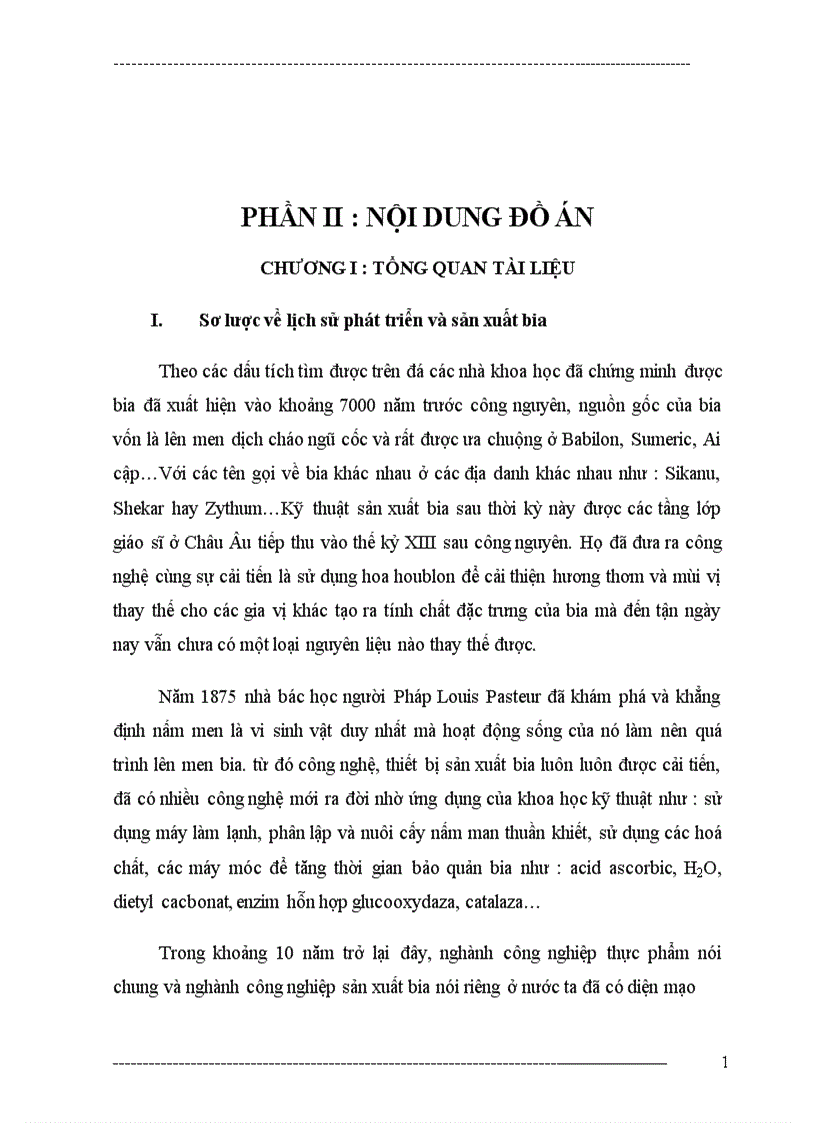 image for page Quy trình công nghệ sản xuất bia