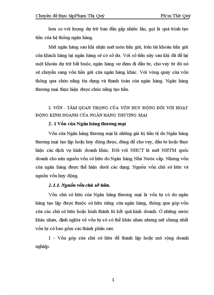 image for page Giải pháp nâng cao nghiệp vụ hoạt động huy động vốn tại Ngân Hàng Công Thương Tỉnh Hà Tây 1