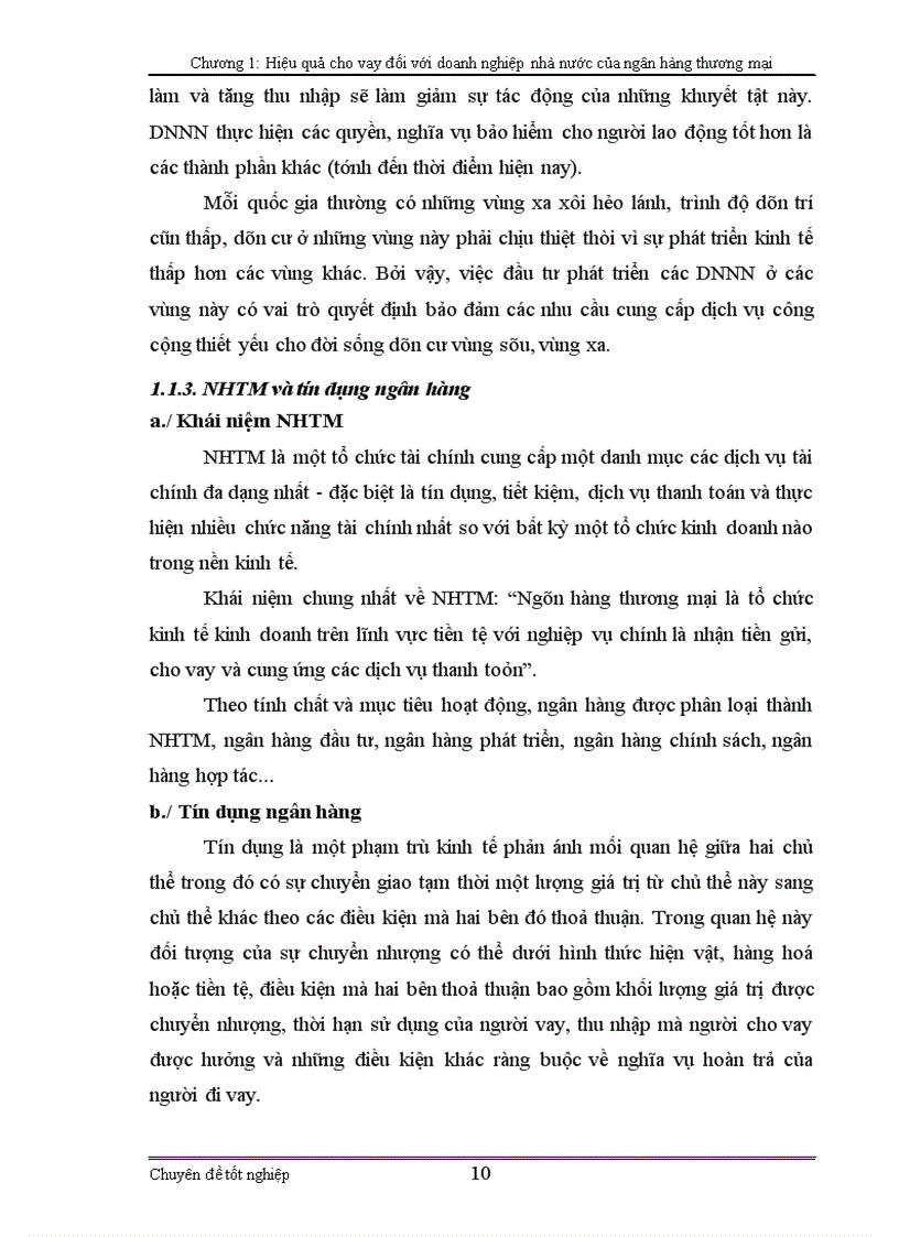 image for page Giải pháp nâng cao hiệu quả cho vay đối với doanh nghiệp nhà nước tại NHCTCNĐĐ 1