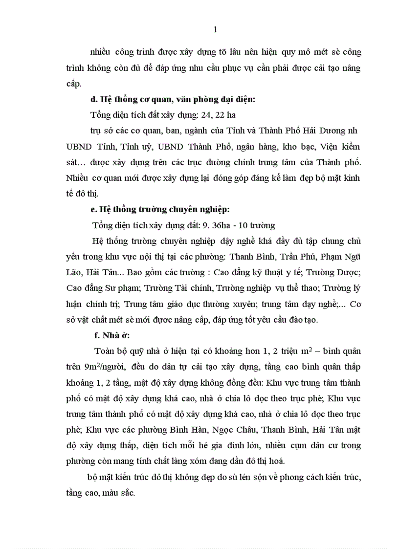 image for page Quy hoạch xây dựng sử dụng đất xây dựng bảo vệ môi trường sinh thái đẩy nhanh tốc độ tăng trưởng kinh tế nâng cao đời sống vật chất tinh thần của nhân dân thành phố Hải Dương