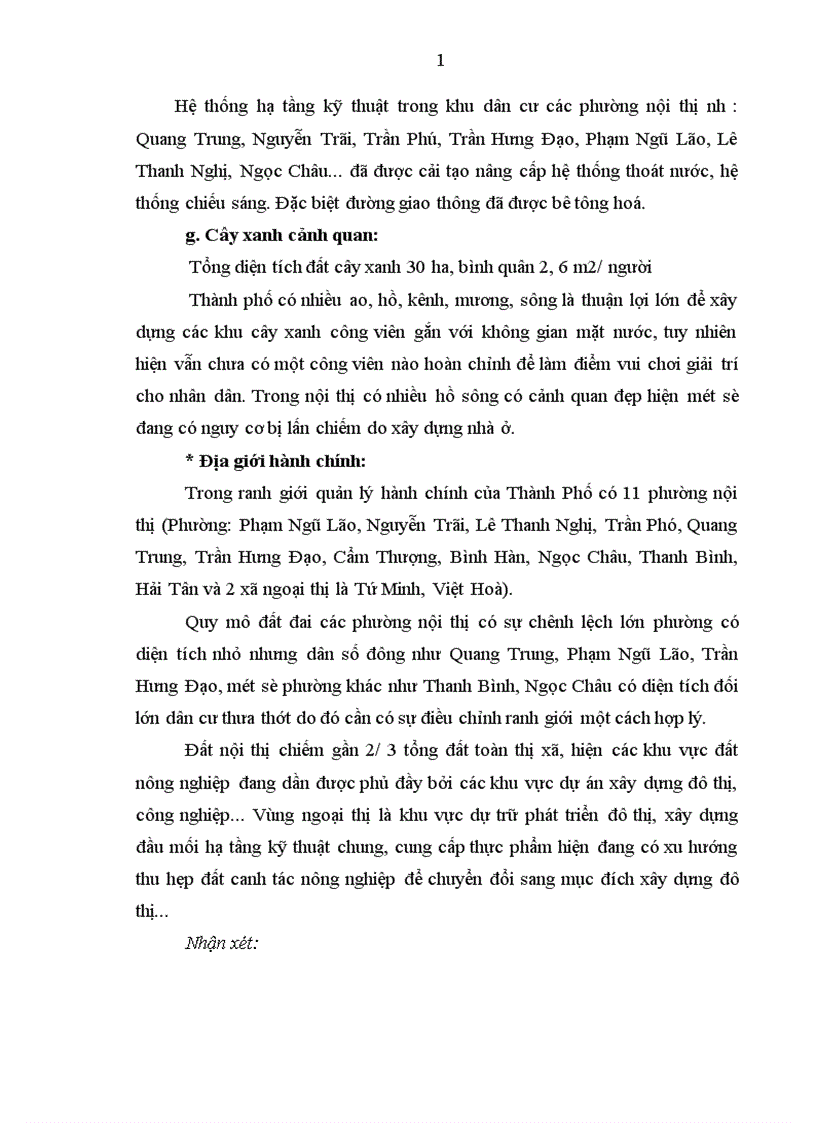 image for page Quy hoạch xây dựng sử dụng đất xây dựng bảo vệ môi trường sinh thái đẩy nhanh tốc độ tăng trưởng kinh tế nâng cao đời sống vật chất tinh thần của nhân dân thành phố Hải Dương