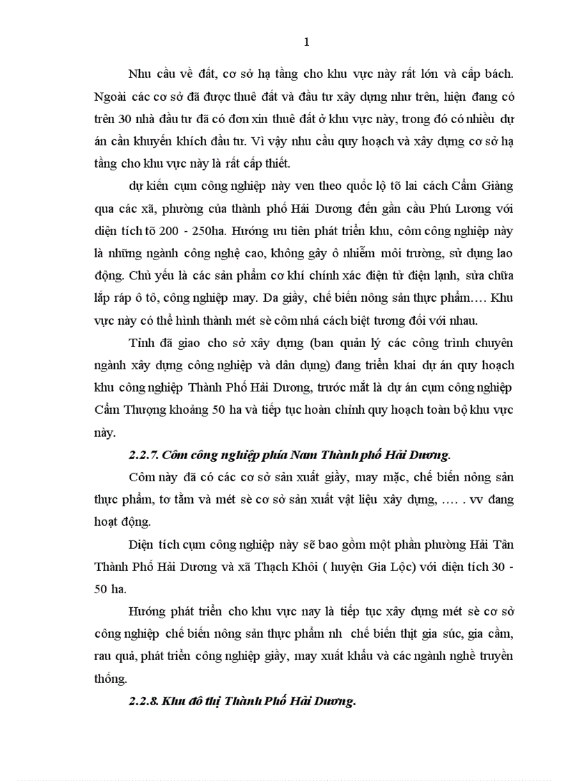 image for page Quy hoạch xây dựng sử dụng đất xây dựng bảo vệ môi trường sinh thái đẩy nhanh tốc độ tăng trưởng kinh tế nâng cao đời sống vật chất tinh thần của nhân dân thành phố Hải Dương