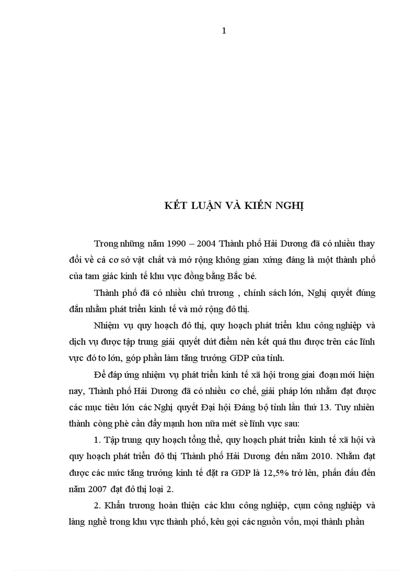 image for page Quy hoạch xây dựng sử dụng đất xây dựng bảo vệ môi trường sinh thái đẩy nhanh tốc độ tăng trưởng kinh tế nâng cao đời sống vật chất tinh thần của nhân dân thành phố Hải Dương