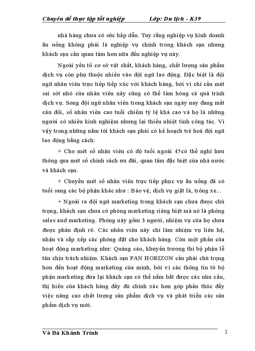 image for page Hoàn thiện chiến lược kinh doanh trong khách sạn Pan Horizon