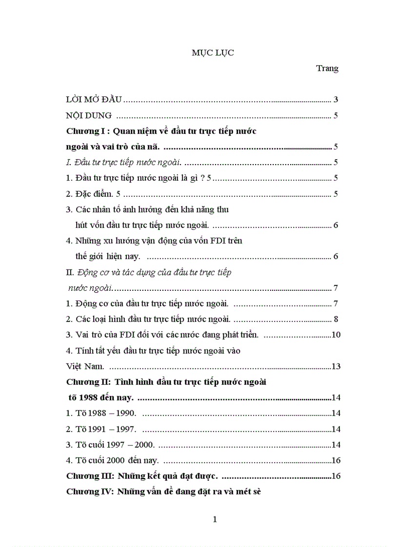 Giải pháp chiến lược thu hút đầu tư nước ngoài tại Việt Nam giai đoạn 2001 2005