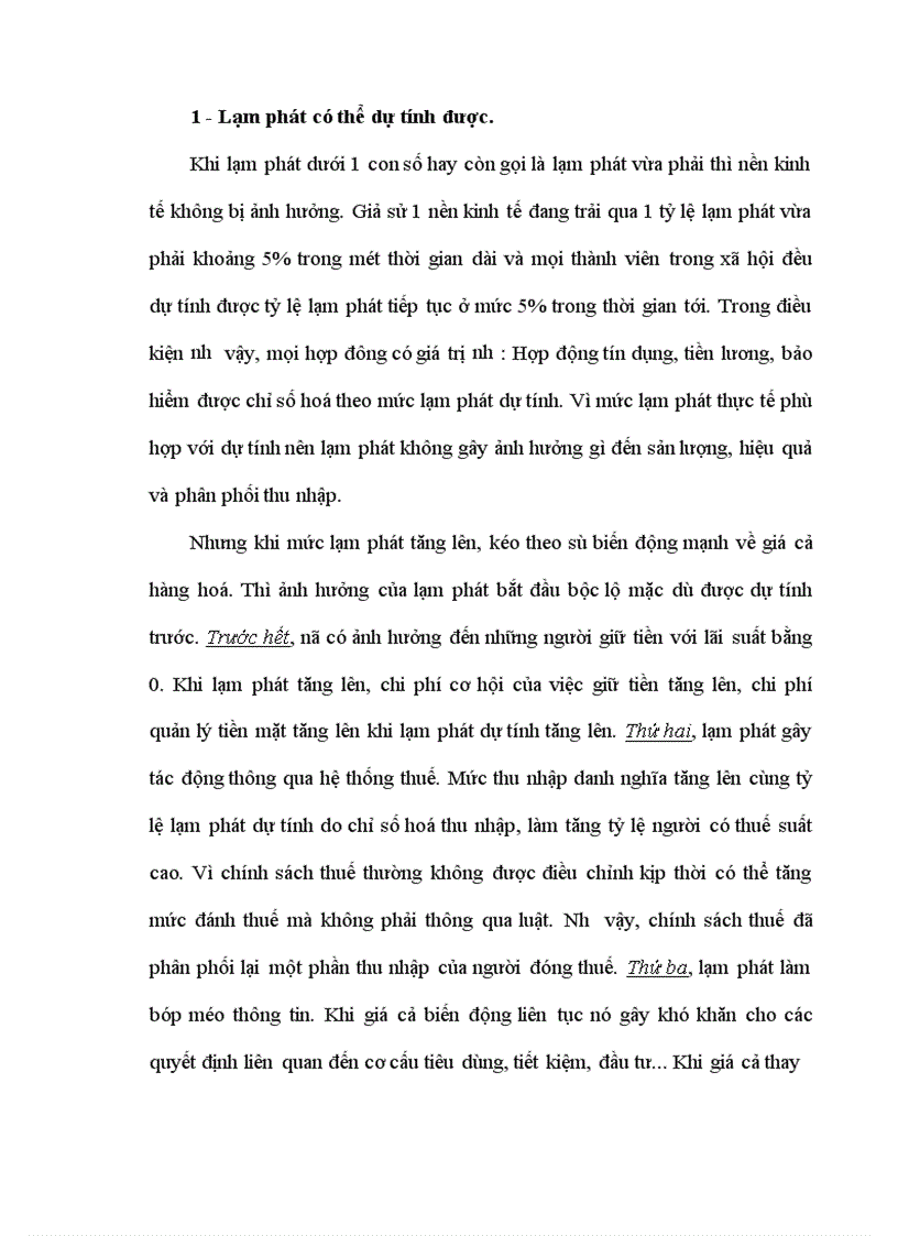 image for page Lạm phát và kiềm chế lạm phát ở Việt Nam