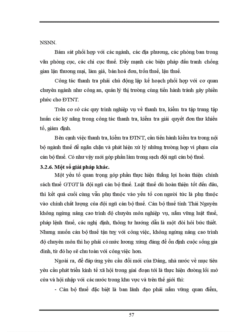 image for page Tăng cường công tác quản lý thuế giá trị gia tăng với các doanh nghiệp ngoài quốc doanh trên địa bàn tỉnh Thái Nguyên