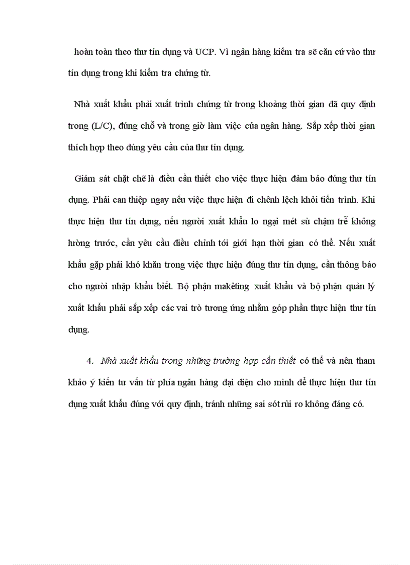 image for page Những rủi ro mà nhà xuất khẩu có thể gặp phải khi thanh toán tiền hàng bằng thư tín dụng