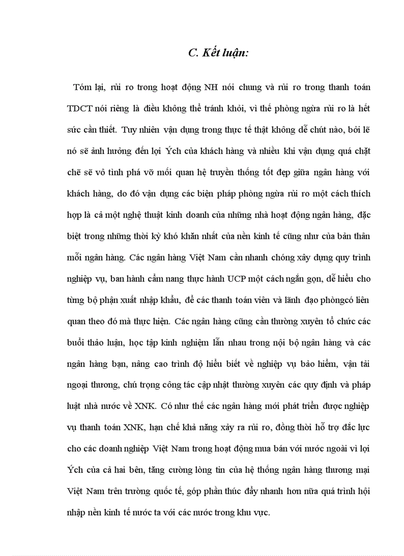 image for page Những rủi ro mà nhà xuất khẩu có thể gặp phải khi thanh toán tiền hàng bằng thư tín dụng