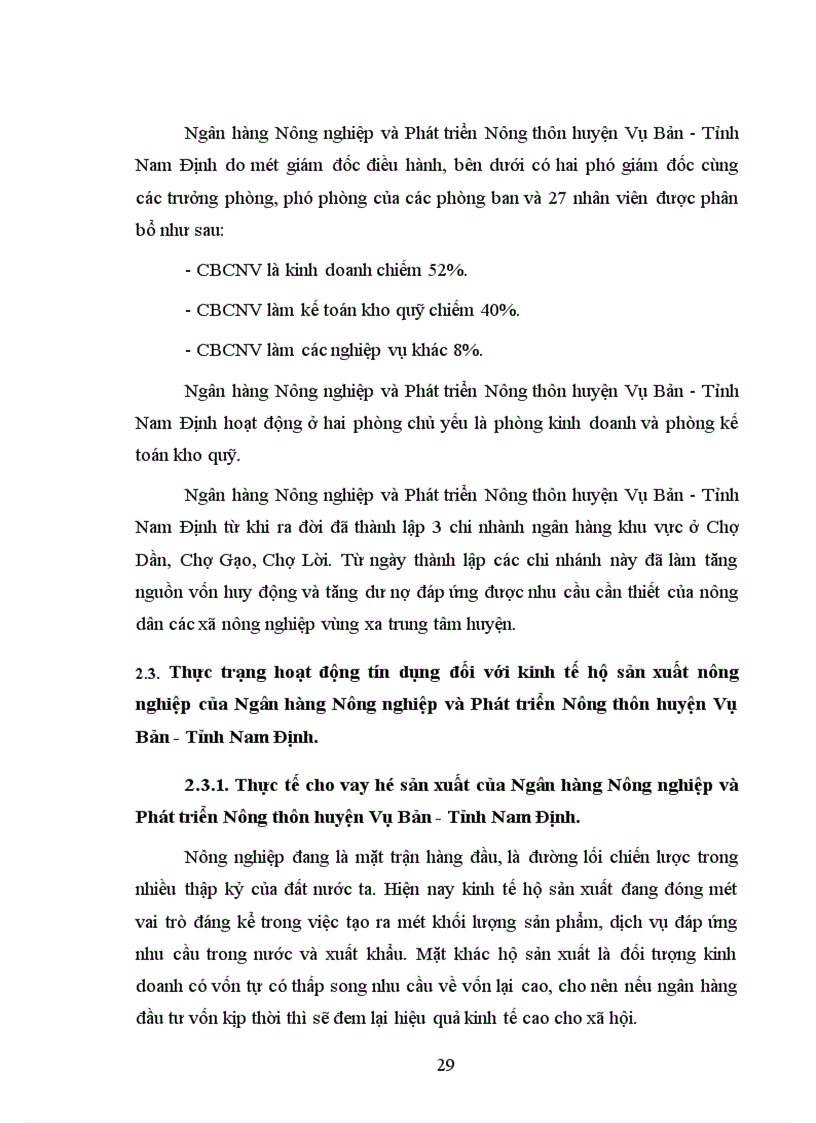 image for page Một số giải pháp nhằm mở rộng và nâng cao chất lượng tín dụng đối với hộ sản xuất ở Ngân hàng nông nghiệp và phát triển nông thôn huyện Vụ Bản Tỉnh Nam Định 1