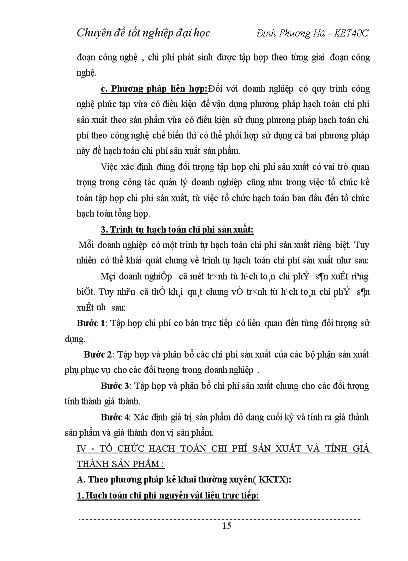 image for page Hoàn thiện công tác hạch toán chi phí sản xuất và tính giá thành sản phẩm với việc tăng cường quản trị tại Công ty cổ phần chè Kim Anh 1