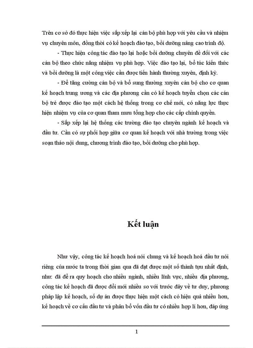 image for page Thực trạng công tác kế hoạch hoá ở nước ta