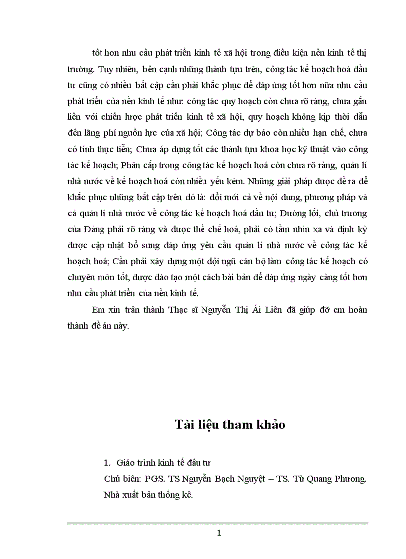 image for page Thực trạng công tác kế hoạch hoá ở nước ta