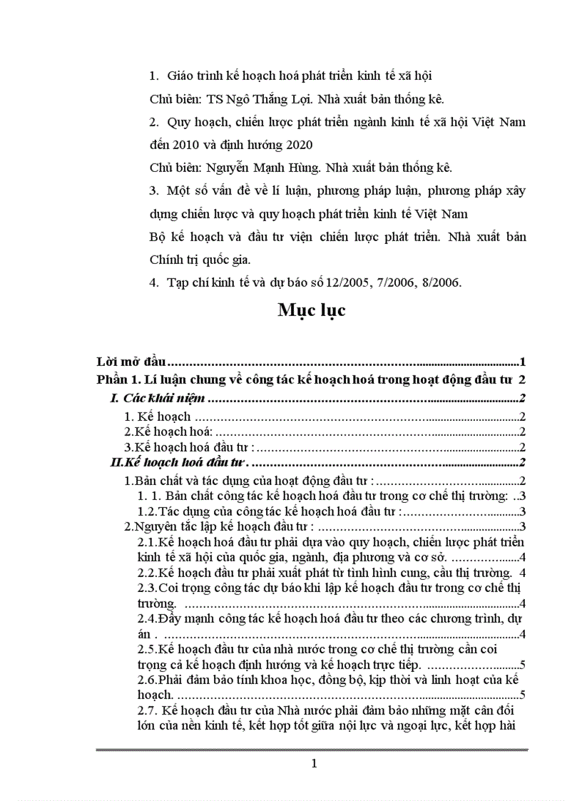 image for page Thực trạng công tác kế hoạch hoá ở nước ta