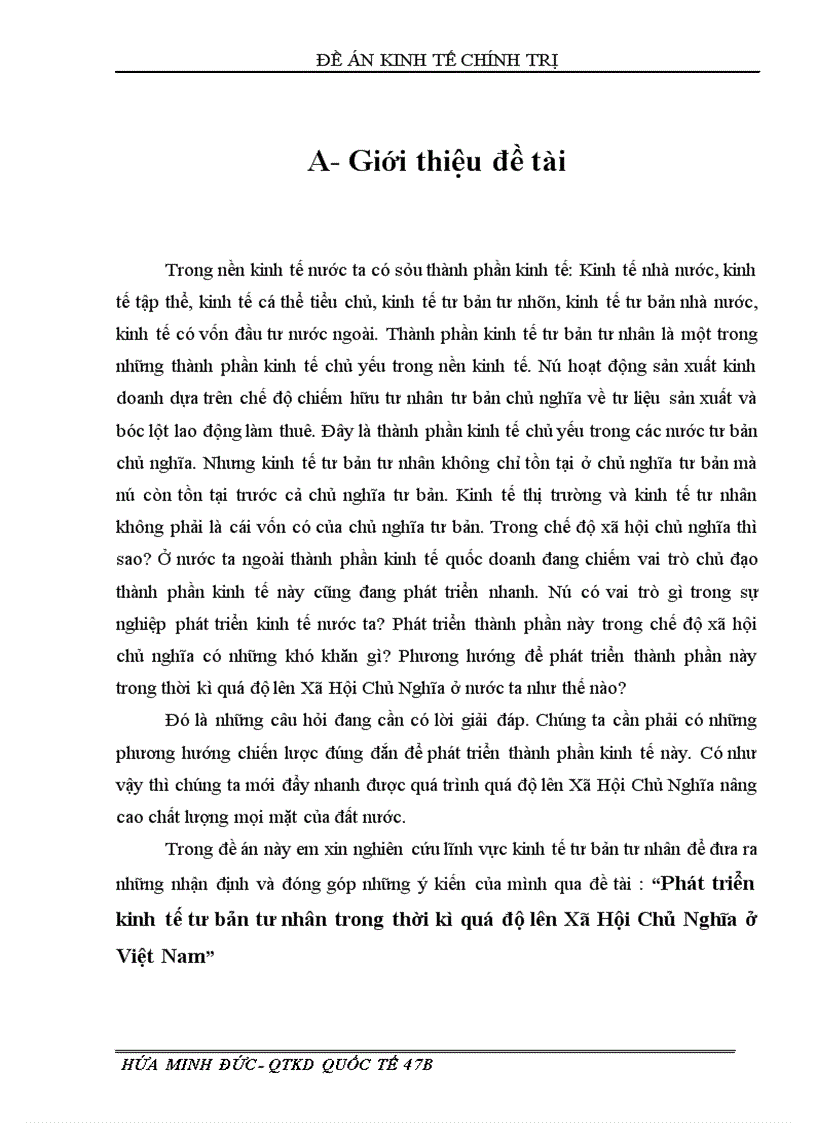 image for page Phát triển kinh tế tư bản tư nhân trong thời kì quá độ lên Xã Hội Chủ Nghĩa ở Việt Nam 1