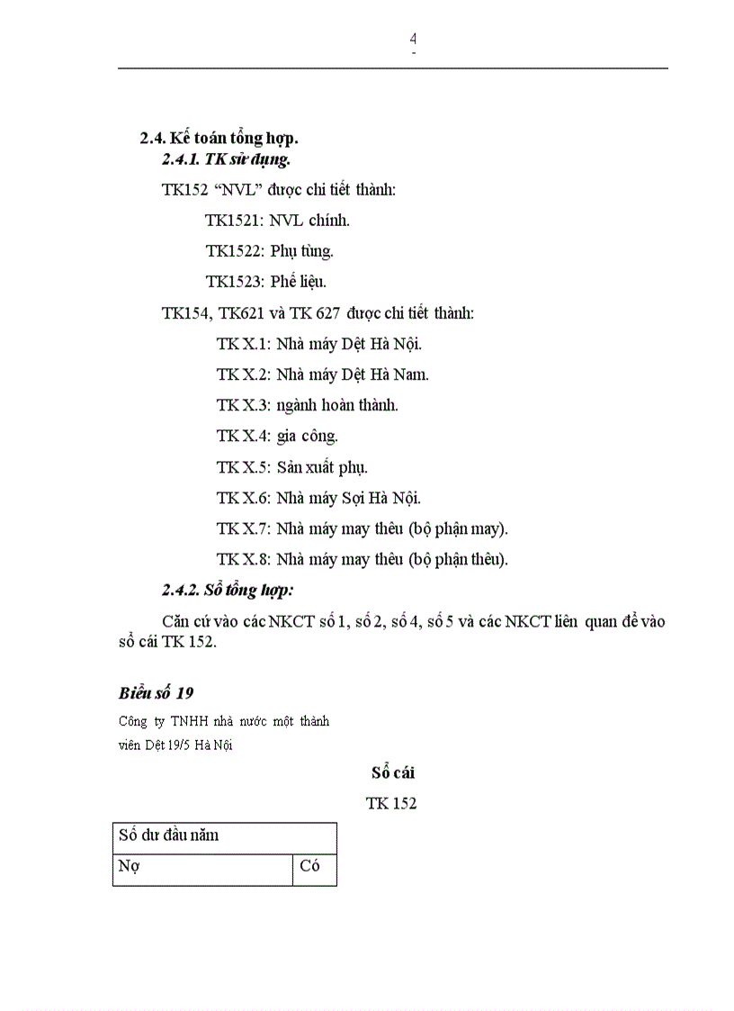 image for page Thực trạng kế toán nguyên vật liệu tại Công ty TNHH nhà nước một thành viên dệt 19 1