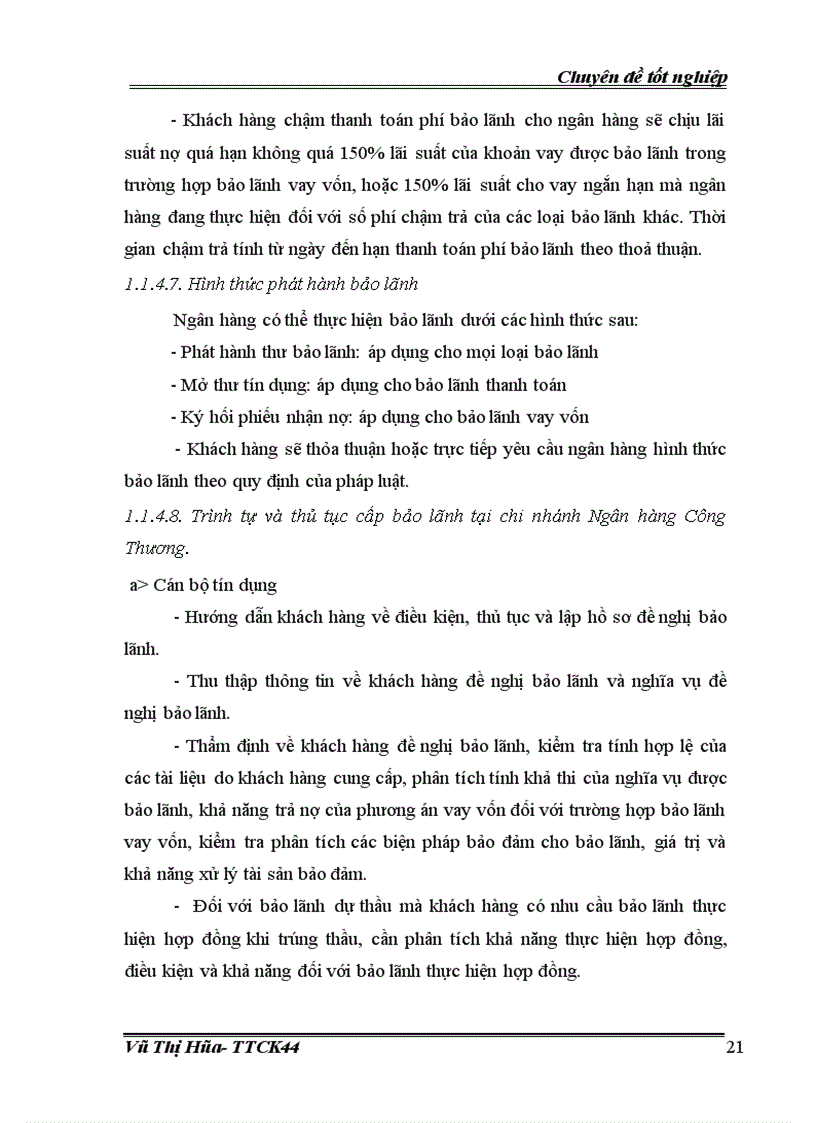 image for page giải pháp nâng cao chất lượng hoạt động bảo lãnh tại chi nhánh Ngân hàng Công Thương Thanh Xuân