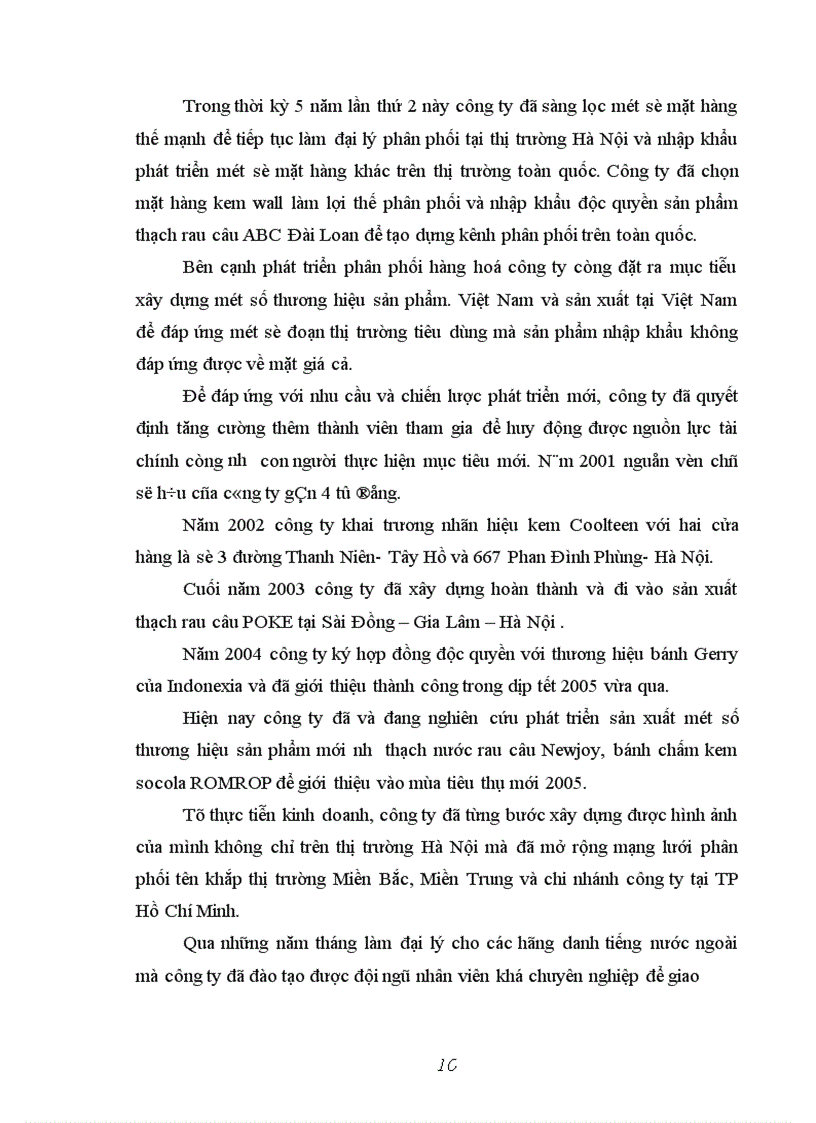 image for page Một số giải pháp Marketing nhằm nâng cao hiệu quả hoạt động bán hàng đối với sản phẩm Thạch rau câu của công ty TNHH Việt Thành 1