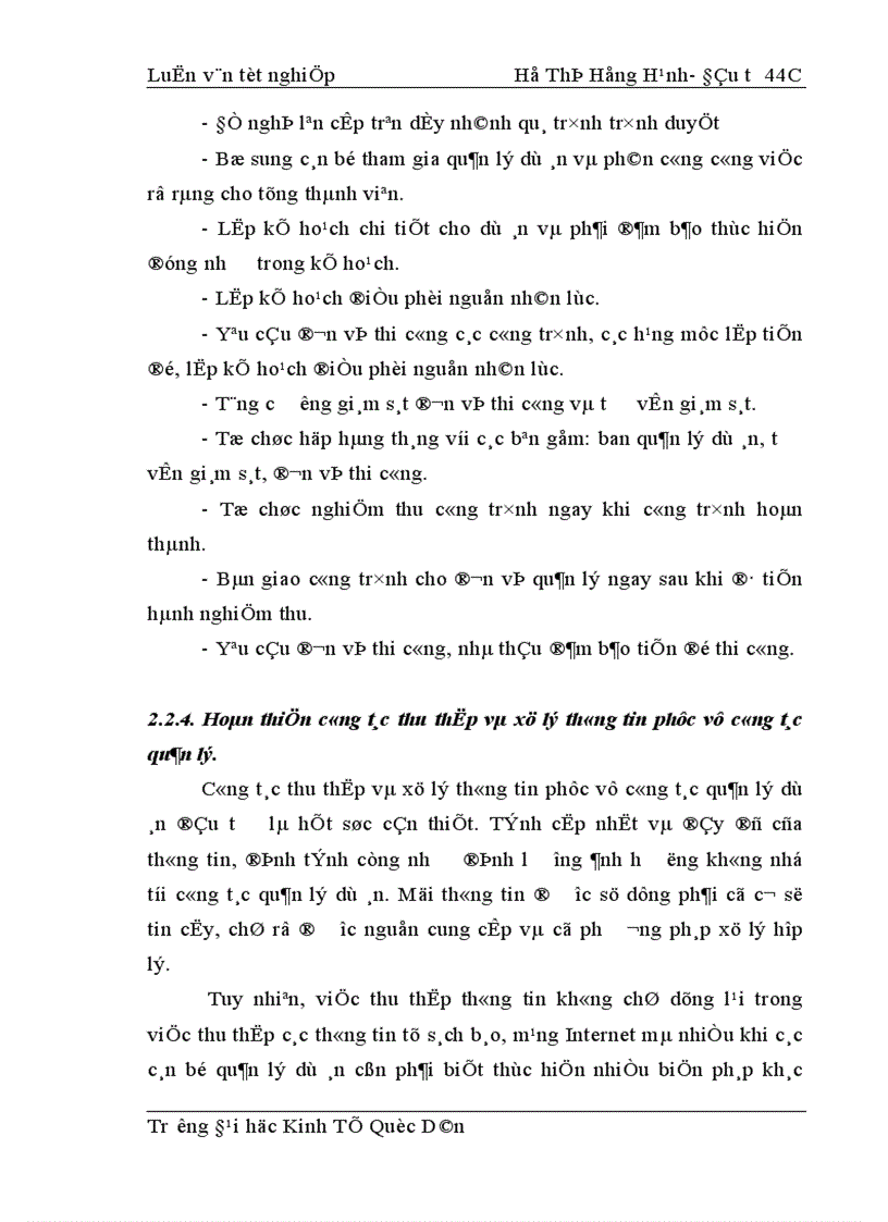 image for page Công tác quản lý dự án tại Ban QLDA Biển Đông 1