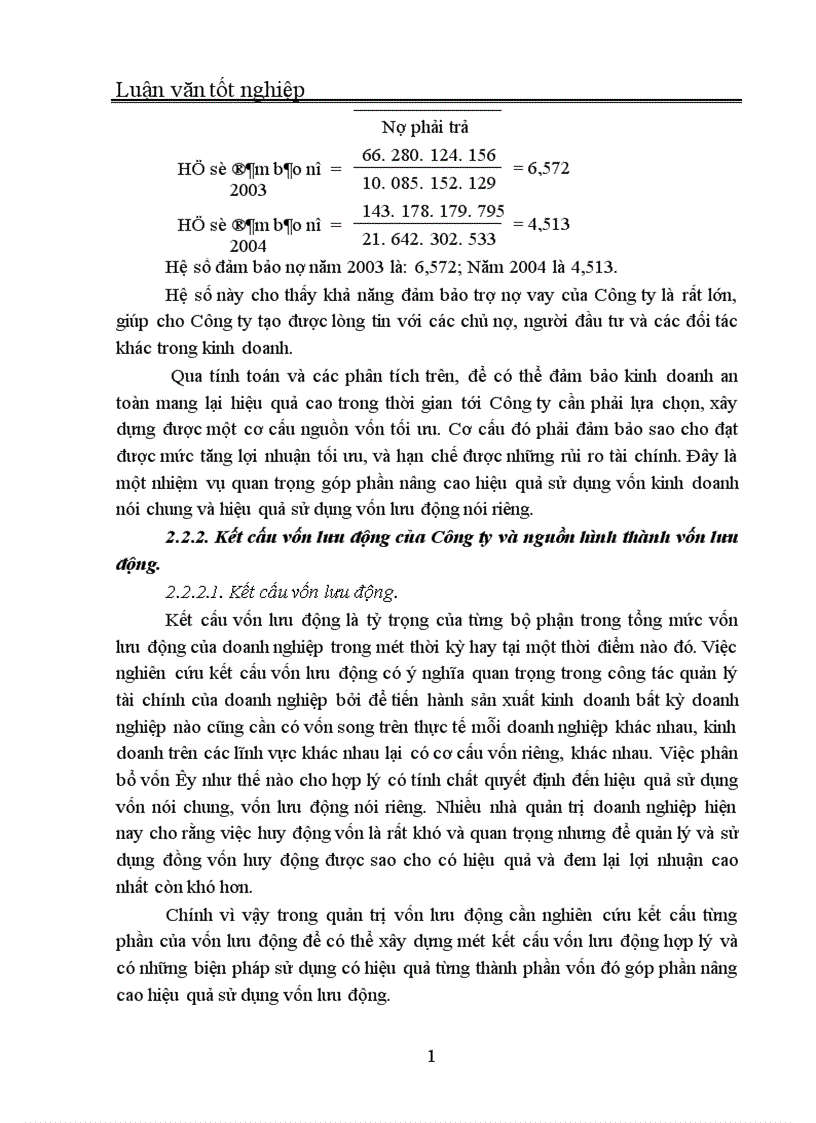 image for page Quản trị và nâng cao hiệu quả sử dụng vốn lưu động tại Công ty In Thương mại Dịch vụ Ngân hàng 1