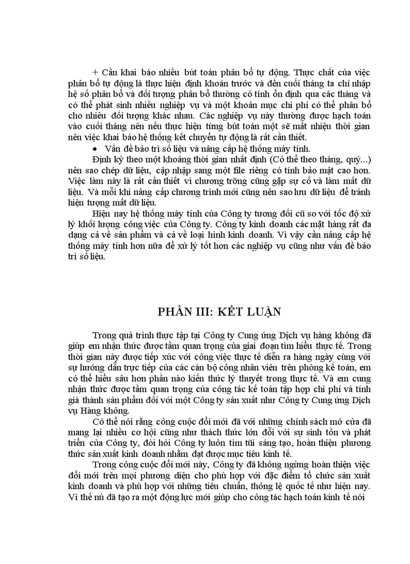 image for page Công tác tổ chức kế toán tập hợp chi phí sản xuất và tính giá thành sản phẩm khăn dệt may tại Công ty Cung ứng Dịch vụ Hàng không 1