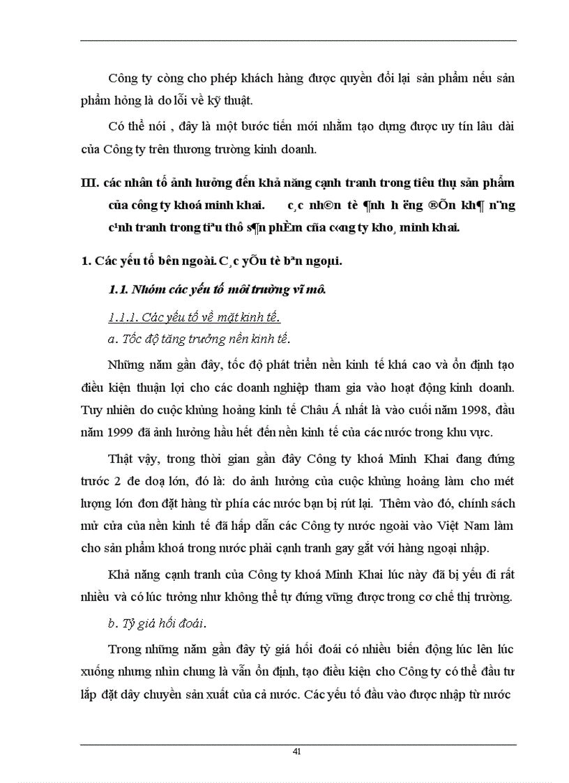 image for page Một số giải pháp để nâng cao khả năng cạnh tranh trong tiêu thụ sản phẩm của công ty khoá minh khai