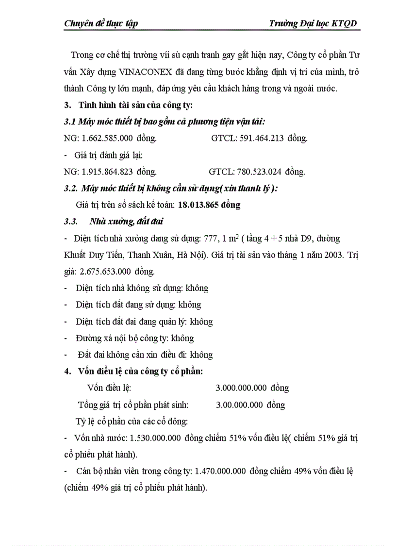 image for page Đầu tư nâng cao năng lực hoạt động ở Công ty cổ phần Tư vấn Xây dựng VINACONEX 1