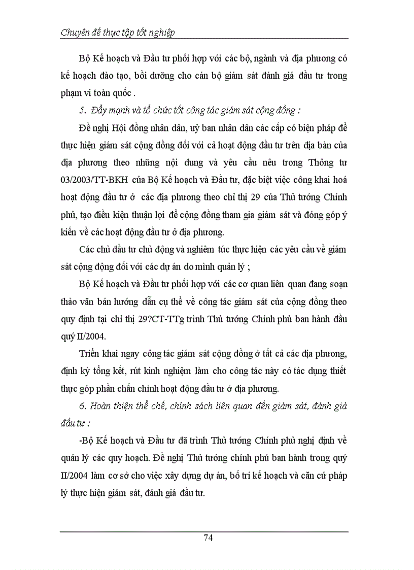 image for page Thực trạng và phương hướng tăng cường công tác Giám sát đánh giá đầu tư tại Vụ Thẩm định và Giám sát đầu tư