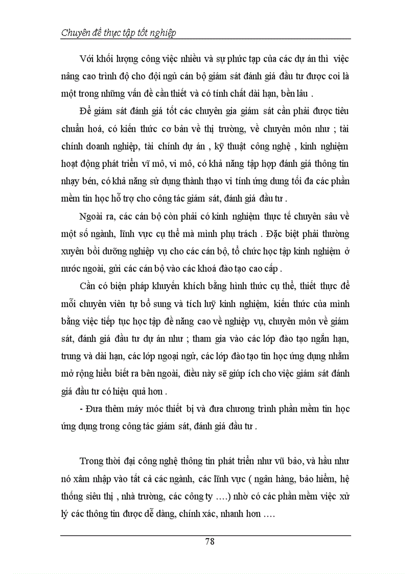 image for page Thực trạng và phương hướng tăng cường công tác Giám sát đánh giá đầu tư tại Vụ Thẩm định và Giám sát đầu tư