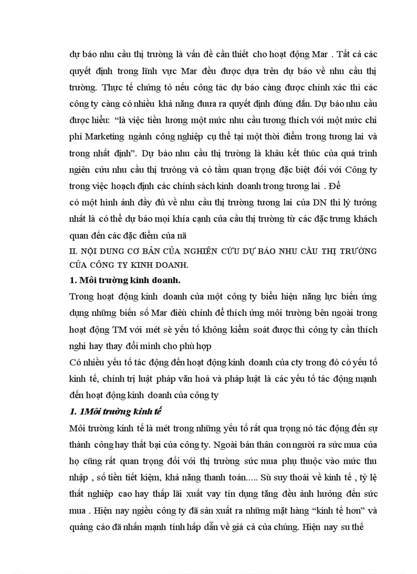 image for page Hoàn thiện quá trình nghiên cứu dự báo nhu cầu và thị trường ở công ty TNHH Ngọc Hà