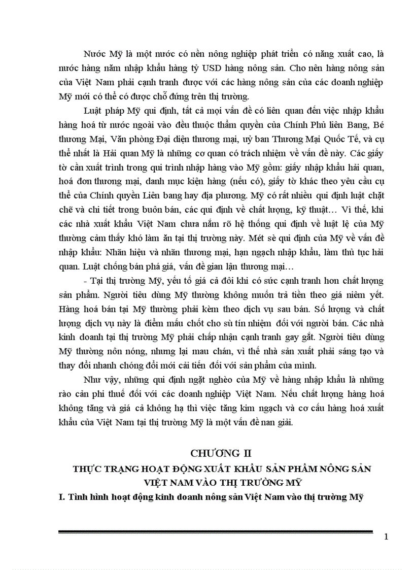 image for page Thực trạng và giải pháp nhằm đẩy mạnh xuất khẩu sản phẩm nông sản việt nam vào thị trường mỹ
