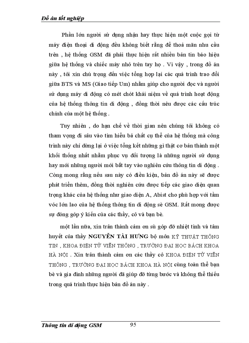 image for page Giao diện vô tuyến trong hệ thống thông tin di động gsm