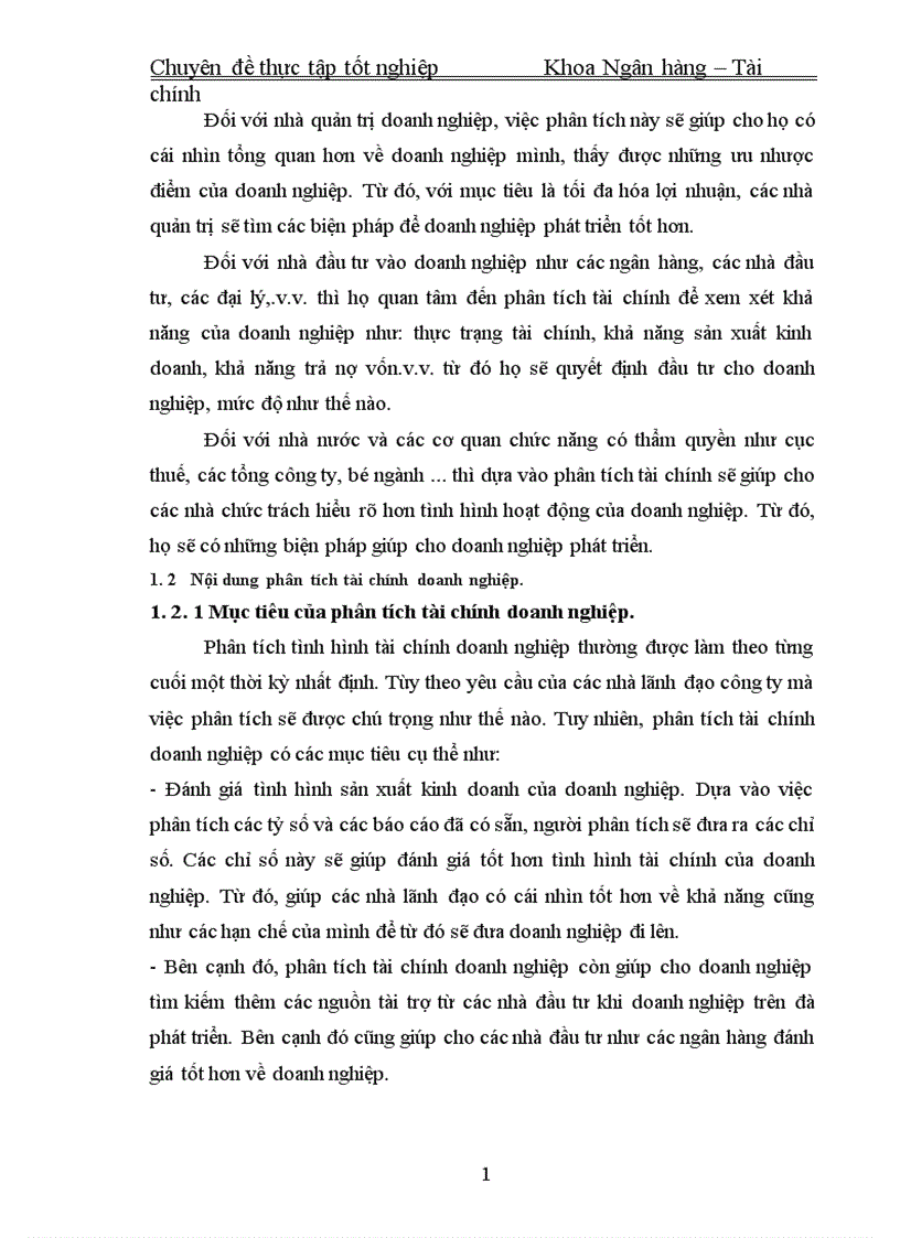 image for page Nâng cao khả năng phân tích tài chính tại công ty cổ phần may Hưng Yên