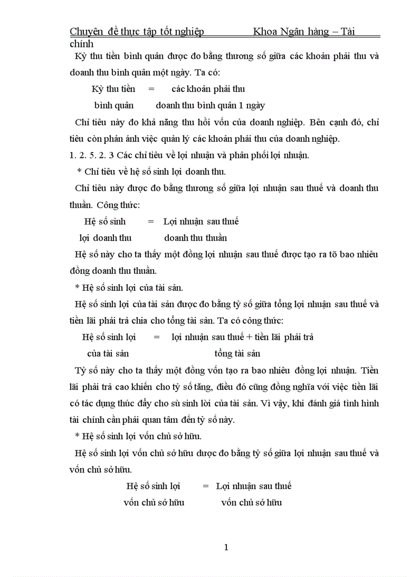image for page Nâng cao khả năng phân tích tài chính tại công ty cổ phần may Hưng Yên