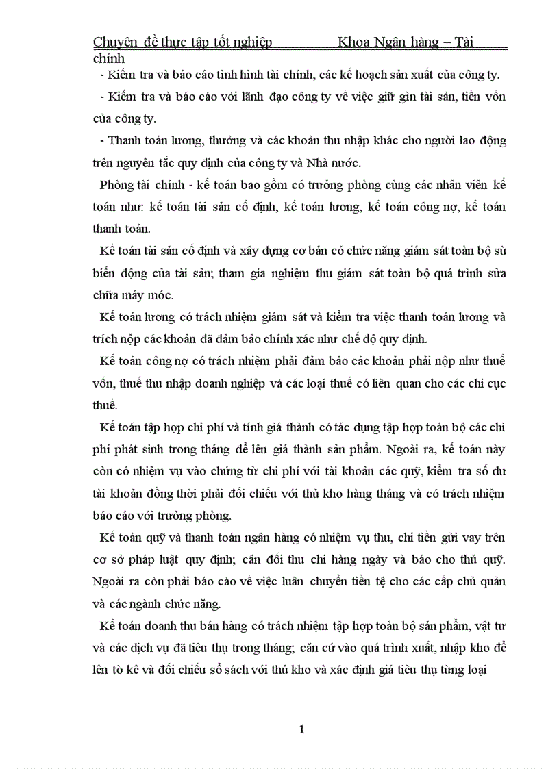 image for page Nâng cao khả năng phân tích tài chính tại công ty cổ phần may Hưng Yên