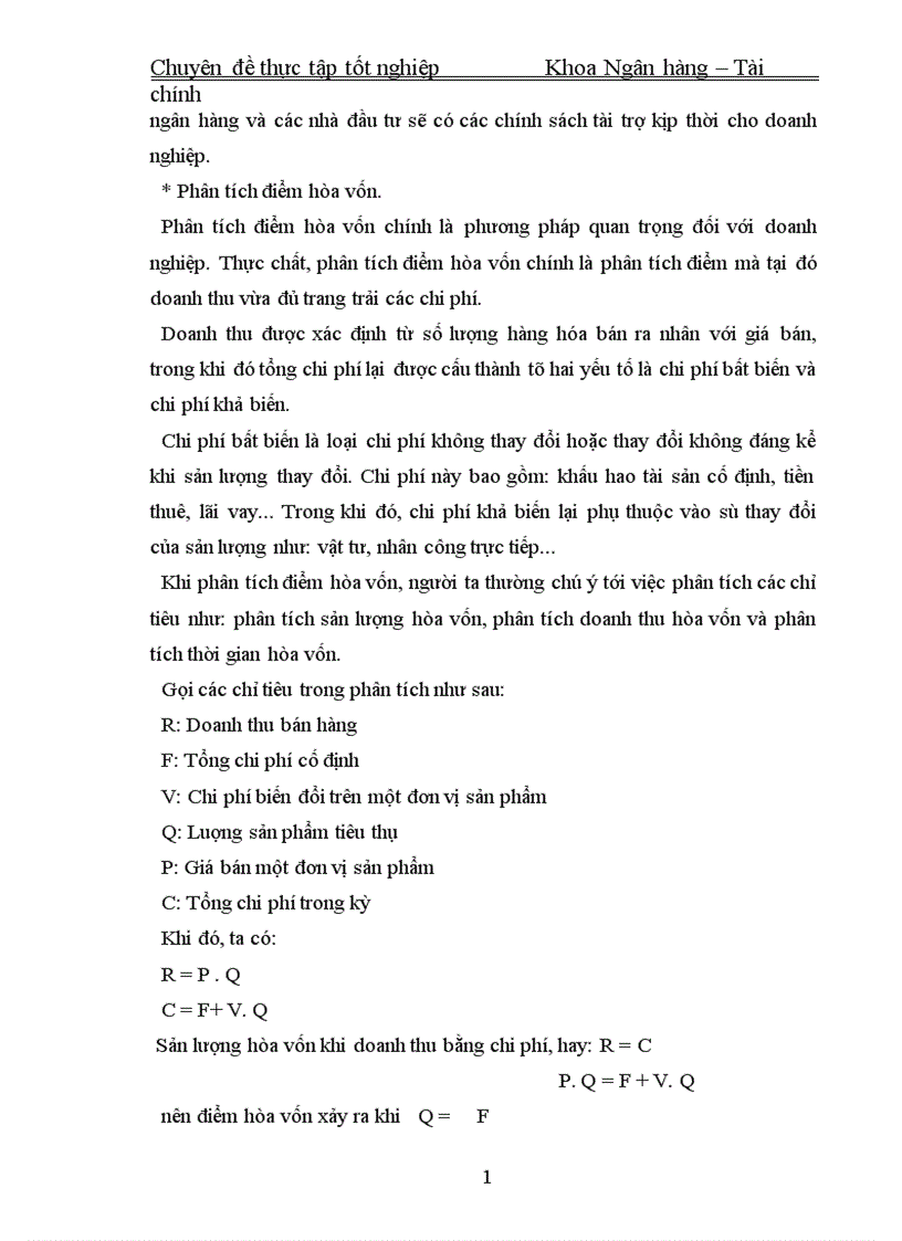 image for page Nâng cao khả năng phân tích tài chính tại công ty cổ phần may Hưng Yên