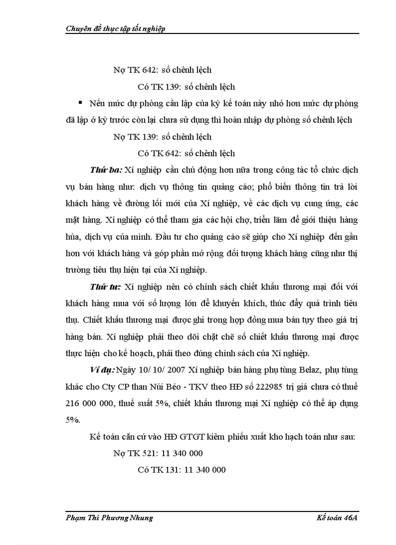 image for page Hoàn thiện kế toán tiêu thụ và xác định kết quả tiêu thụ hàng hóa tại Chi nhánh Công ty đầu tư thương mại và dịch vụ TKV Xí nghiệp vật tư và vận tải 1