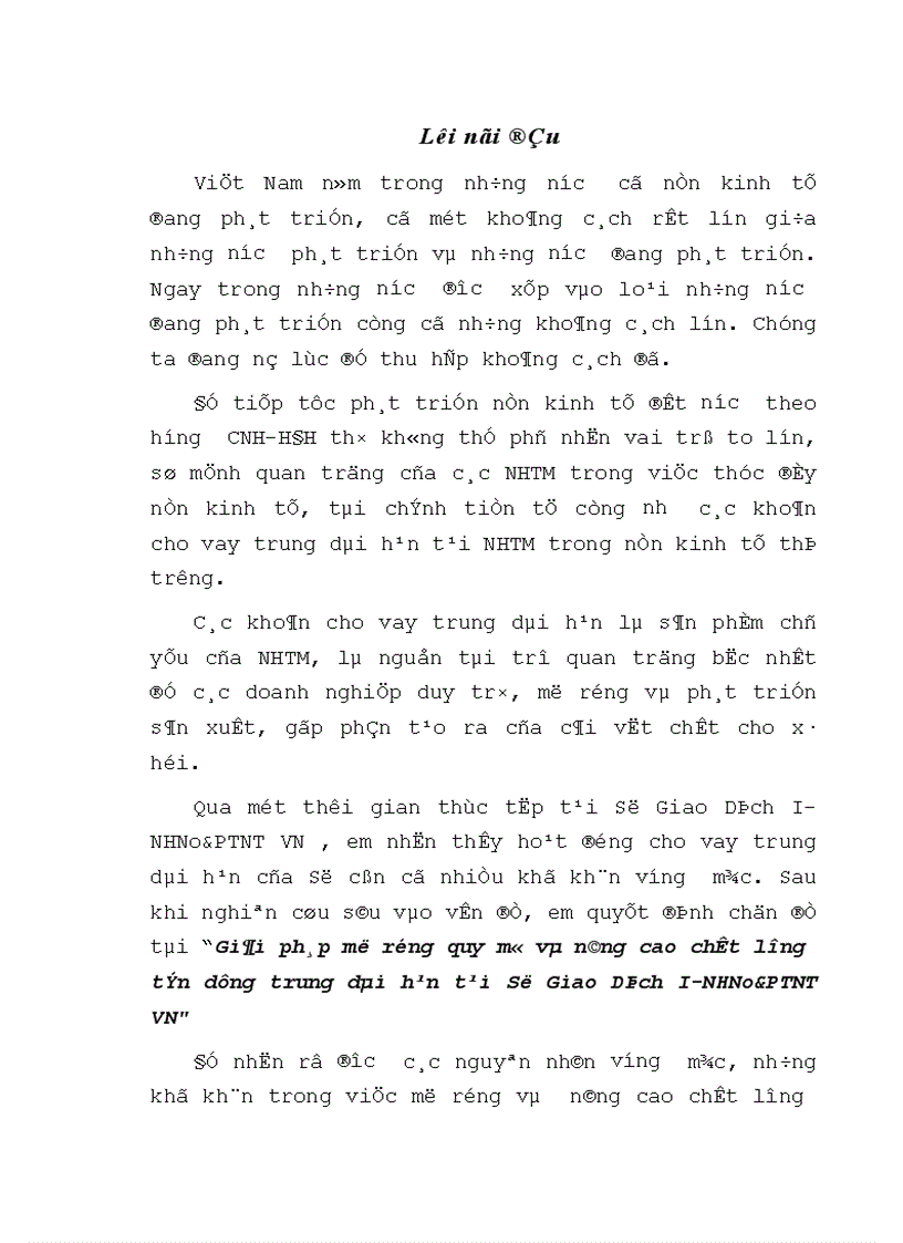 image for page Giải pháp mở rộng quy mô và nâng cao chất lượng tín dụng trung dài hạn tại Sở Giao Dịch I NHNo PTNT VN