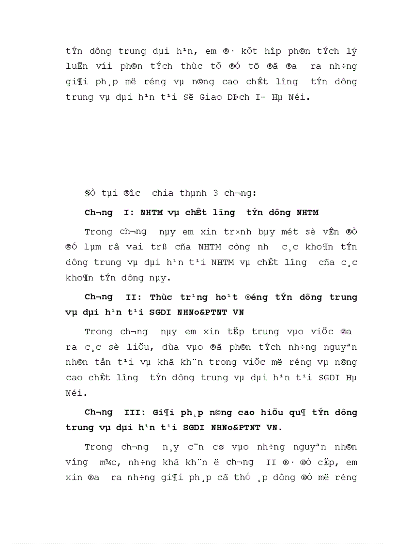 image for page Giải pháp mở rộng quy mô và nâng cao chất lượng tín dụng trung dài hạn tại Sở Giao Dịch I NHNo PTNT VN