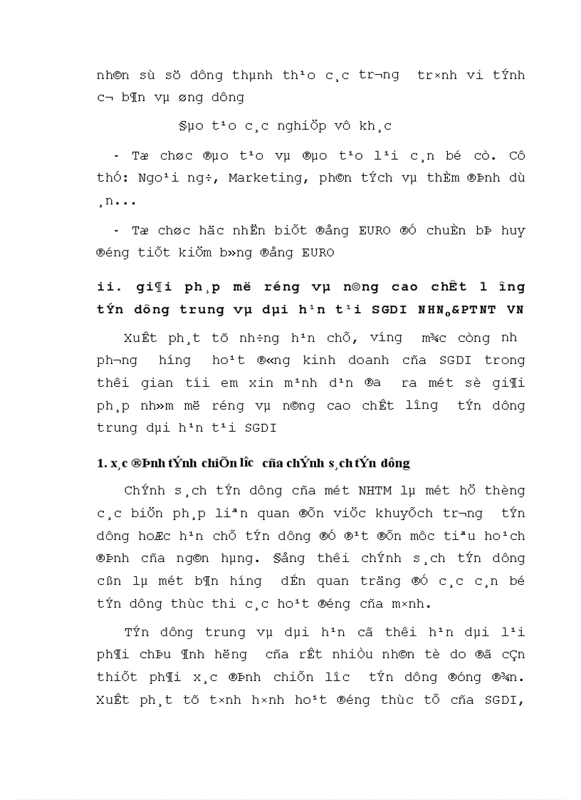 image for page Giải pháp mở rộng quy mô và nâng cao chất lượng tín dụng trung dài hạn tại Sở Giao Dịch I NHNo PTNT VN