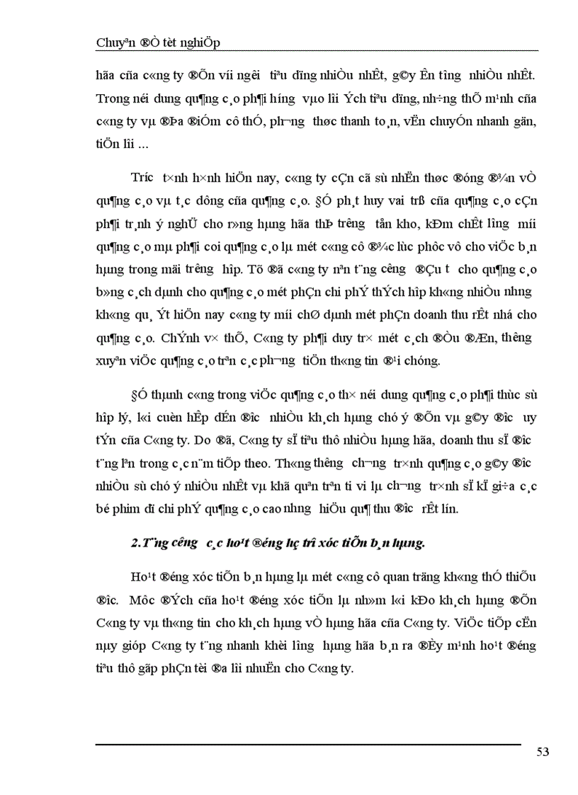 image for page Những biện pháp cơ bản góp phần duy trì và mở rộng thị trường tiêu thụ sản phẩm ở Công ty TNHH TESECO