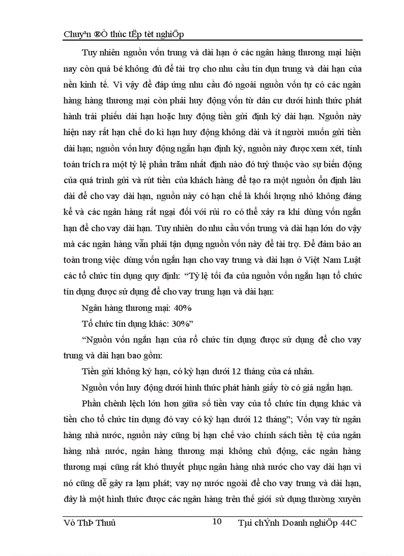 image for page Các giải pháp nâng cao chất lượng tín dụng trung và dài hạn tại Chi nhánh Ngân hàng Công thương khu vực II Hai Bà Trưng